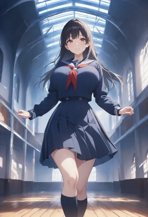 (masterpiece, 8k, super high resolution, absurd:1.2), 1 Japanese woman, 10th Generation, (Black Hair Middle, straight hair), beautiful character design, perfect contrast, Anatomically Accurate, perfect face, Beautiful and delicate eyes, expressive eyes, br...