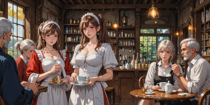 "Style: Ultra HD, 8K, smooth 3D rendering (like a Pixar movie). Avoid blurring faces or hands. Prioritize facial symmetry, realistic textures (fabric, wood, metals) and subtle depth of field. Ensure correct anatomical proportions (do not distort fingers or...