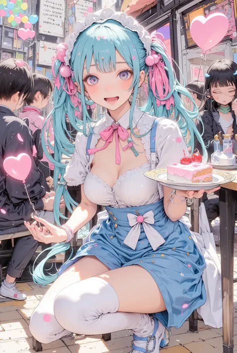 Fun times at maid cafes