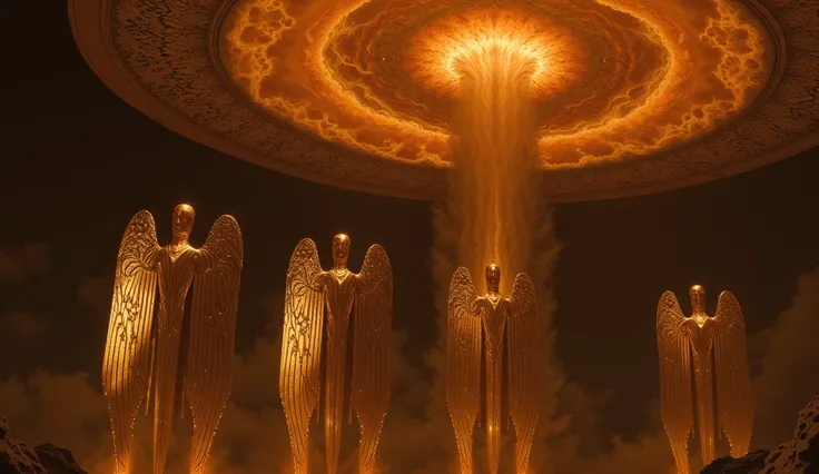 Ezekial UFO Sighting From The Bible AI Render