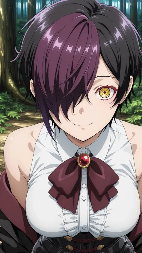 nihiro ,ishura
High quality ,  best quality , masterpiece,  High Resolution , anatomically correct,anime Coloring
Detailed hair color(LoRA:nihilo), Detaile Hairstyle(LoRA:nihilo) , anipai_style, anime screencap, anime coloring
1girl,solo, Cool woman, adult...