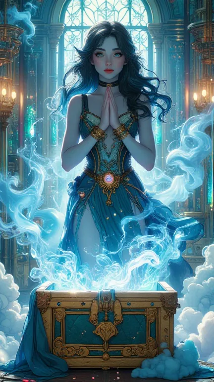 # Загадочная коробка🌀 Небесная молитва 🌀
