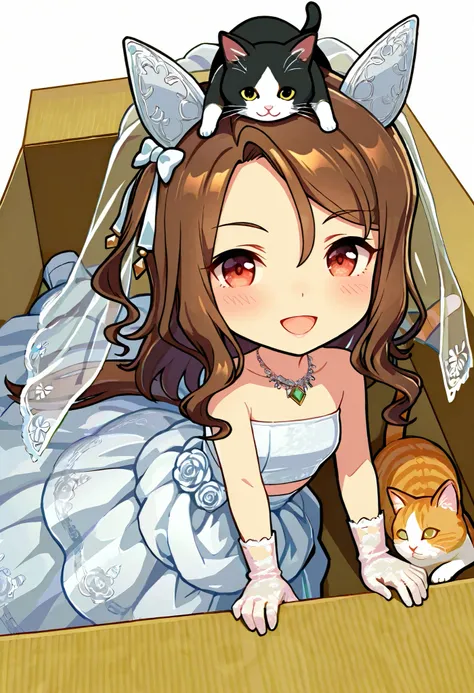 (((chibi))), (masterpiece, best quality, perfect face:1.4), wide angle, king halo \(umamusume\), 1girl, horse ears, ear cover, ear ornament, horse tail, tail on the lower back, proportional body, proportional, beautiful hair, beautiful face, beautiful deta...