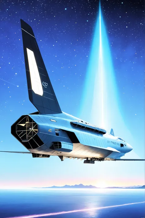 masterpiece , Highest Quality , Highly detailed , absolute resolution , high resolution , Highest Quality , 8k , John Harris and Sid Mead Wind - Space Station in Lunar Space , The Tau Sete interstellar ship arrives at Antares C2's New Marseille dock , Dist...