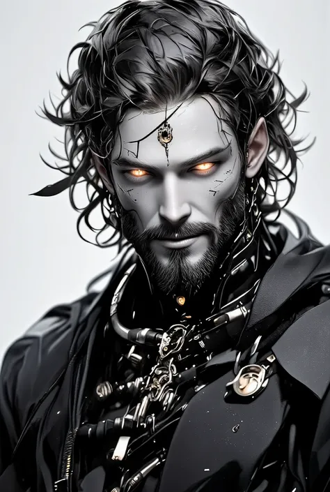 ideal man, artificially created to protect deep space frontiers. Height 237 centimeters, just over forty years of age. His physique resembles a Greek athlete statue - sculpted and powerful, but balanced , with broad shoulders, with strong breasts and powe...