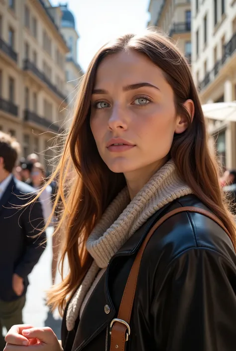 Realistic beauties from the streets of New York, Paris, or Milan—natural lighting, real-life backdrops, and documentary-style composition.