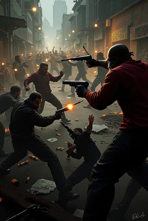 GTA Gang War, gangster wars