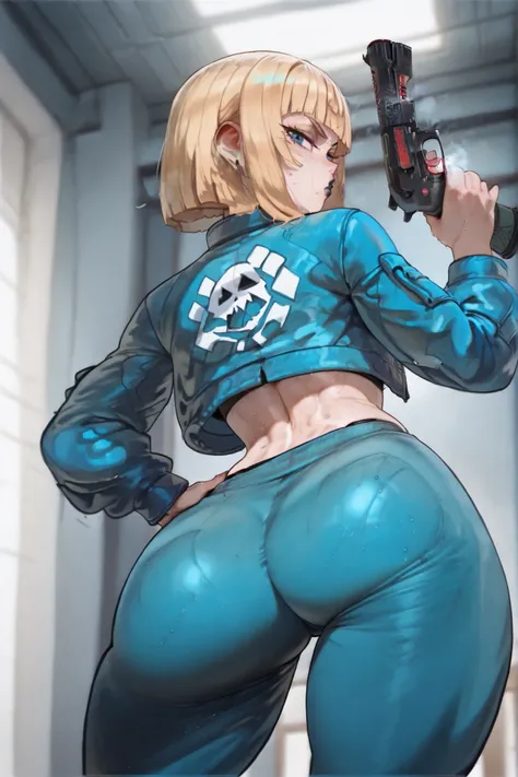 score_9, score_8_up, score_7_up, score_6_up, score_5_up, score_4_up, 
BREAK
(masterpiece: 1.0), best quality, perfect anatomy, perfect composition, perfection,
BREAK
cinematic lighting, stopu42
BREAK
1girl, blue puffer jacket, open puffer jacket, black lip...