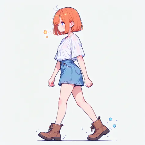 masterpiece, best quality, ultra detailed, high resolution, intricate details, sharp focus, smooth shading, professional lighting, clean lineart, anatomically correct, beautifully detailed eyes, no artifacts, 1girl, full body in frame, simple white backgro...