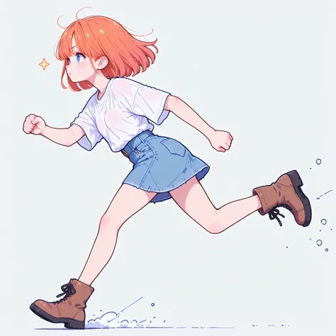 masterpiece, best quality, ultra detailed, high resolution, intricate details, sharp focus, smooth shading, professional lighting, clean lineart, anatomically correct, beautifully detailed eyes, no artifacts, 1girl, full body in frame, simple white backgro...