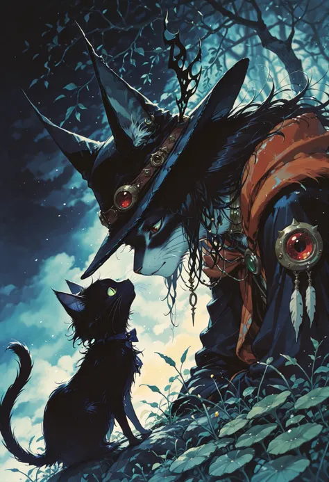 Studio Ghibli Dark Fairytale, Cat ear hat、 Traveller