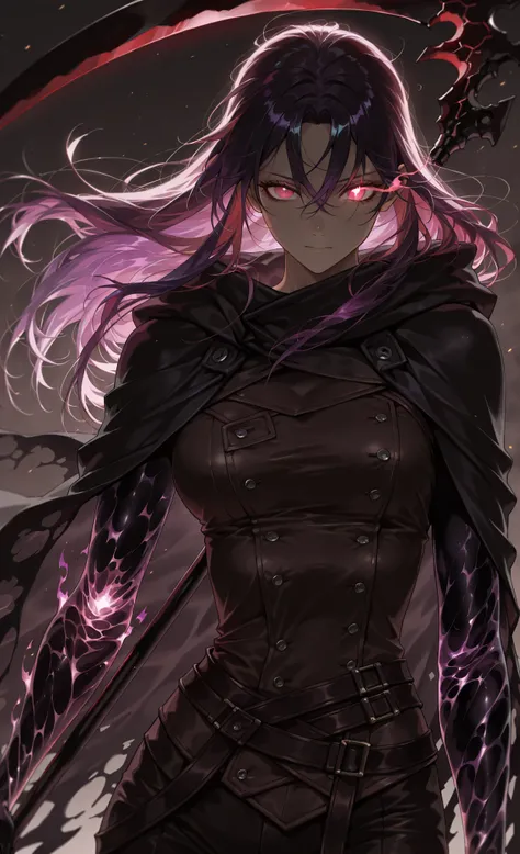 style of [arknights|(748cmstyle:0.5)], deep abyss, dark abyss, cosmic abyss, cinematic shot, mature, young adult, masterpiece, best quality, amazing quality, very aesthetic, high resolution, ultra-detailed, absurdres,
1girl, woman, solo, alone,(dynamic pos...
