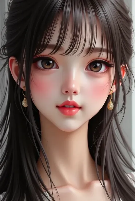 大きな目の女の子