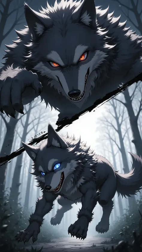 【FLUX】wolf ＆ werewolf
