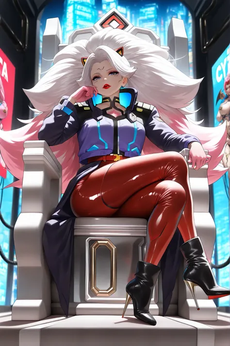((yad, (artwork: 1.4), (Best quality: 1.4), (absurd: 1.4), poster, , toxic_far away_body hair_aiwaifu, toxic_far away_body hair_aiwaifu, spiky body hair, ha,  lots _far away_body hair, pink body hair, pink_hair, big hair)), , ((black coat on my head, ((pur...