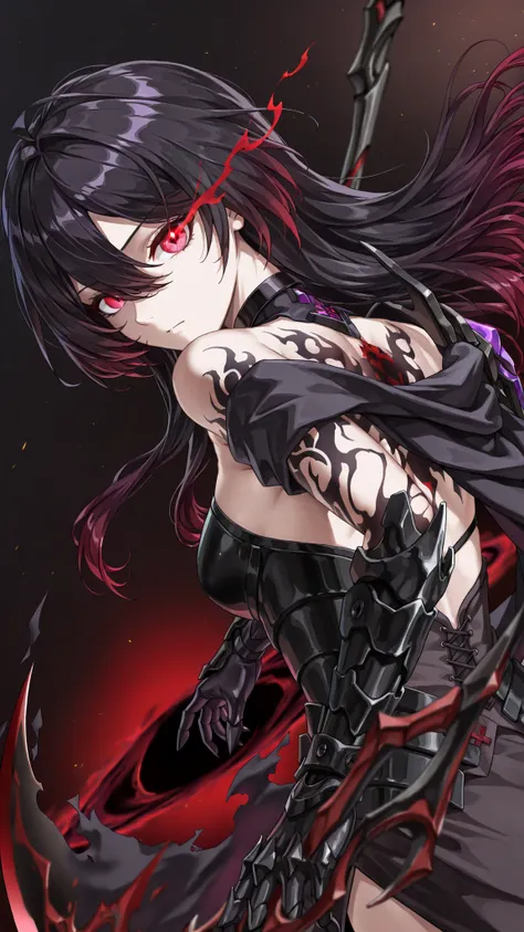 style of [arknights|(748cmstyle:0.5)], deep abyss, dark abyss, cosmic abyss, cinematic shot, mature, young adult, masterpiece, best quality, amazing quality, very aesthetic, high resolution, ultra-detailed, absurdres,
1girl, woman, solo, alone,(dynamic pos...
