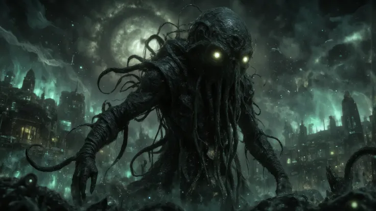 A Nightmare Catcher, hunting down and sealing the twisted, terrifying sources of nightmares. A cinematic award-winning masterpiece with painstaking attention to details. 16k, UHD, HDR, ray-tracing.