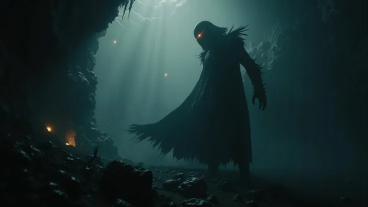 A Nightmare Catcher, hunting down and sealing the twisted, terrifying sources of nightmares. A cinematic award-winning masterpiece with painstaking attention to details. 16k, UHD, HDR, ray-tracing.