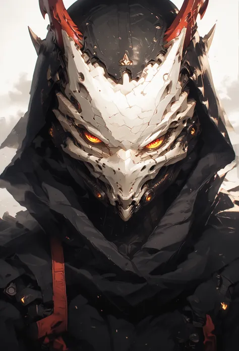 Masterpiece, Best Quality, movie lens effect, Very Dramatic Picture,Amazing Image Quality, Beautiful Eyes Character Portrait,illustration,Character Closeup,1 boy,(Inhuman),(a devil standing like a human),like a goat's skull,Hell Knight,Blue flame hair flut...