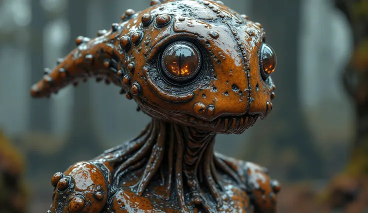 insolent puny Deep copper, Silent Hill,Olivine littl girl,semi  Motaro,,germany space port,A charming and fascinating glows from the inside with other worldly forms that blend the best aspects of the monster human form and the innocent charm of a precociou...