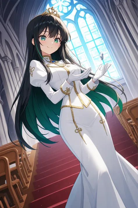 4k anime style,(feet out of frame),top-quality,Top image quality,perfect anatomy,masterpiece,ultra-detailliert,Beautiful、ultra-quality, best quality,high resolution, ultra-detailed,game cg,dutch angle ,beautiful detailed eyes, visualart,five fingers, perfe...