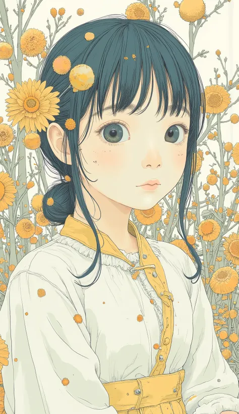 Girl Illustration . snm.