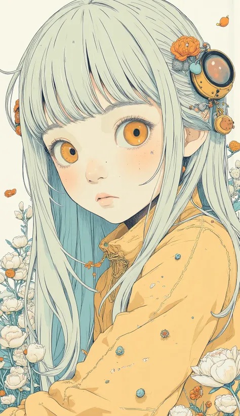 Girl Illustration . snm.