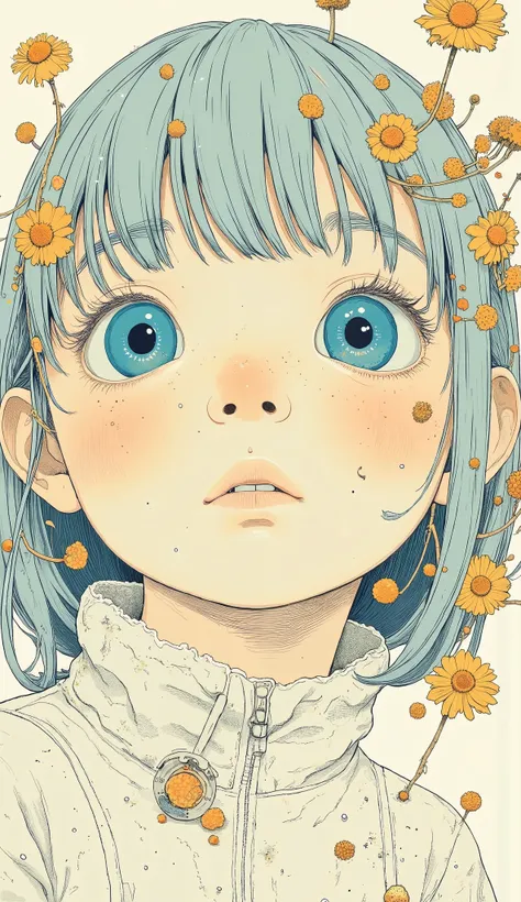 Girl Illustration . snm.