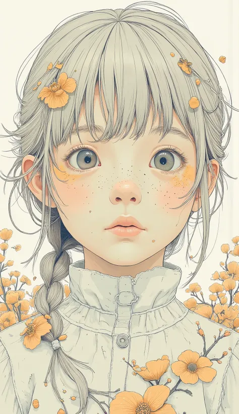 Girl Illustration . snm.