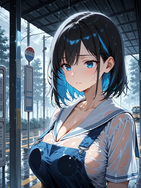 masterpiece, score_8_up, beautiful girl game style, soft shading,
vertical composition, upper body shot of a 20-year-old Japanese woman with a worried and slightly melancholic expression, delicate Japanese features, her gaze filled with contemplation.
BRE...