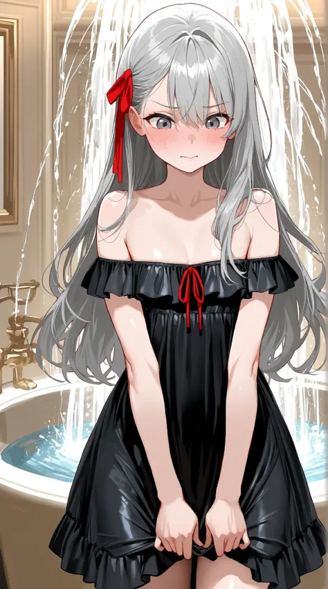 8K (high resolution) (Super Detailed) (masterpiece) (Best Quality) detailed eyes detailed faces with ofisu Detailed hands Delicate hair detailed wrinkles on clothes very elaborate body that moves in sports facilities Fine Skin (solo) early 10s Eyes Childi...