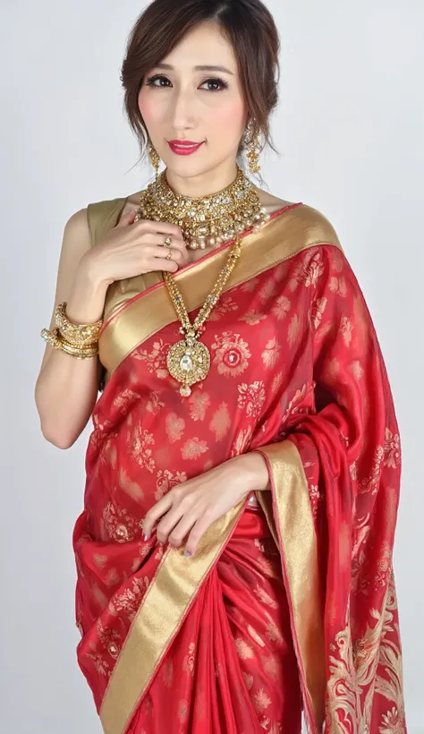 (masterpiece), best quality, 8k, UHD, photorealistic, RAW photo, extremely detailed skin texture, full body shot, portrait, 1 beautiful woman with a soft, healthy figure,plump body, (captivating smile), looking directly at the camera ,flawless makeup with ...
