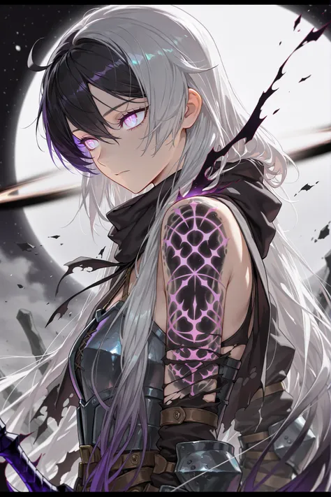 style of [arknights|(748cmstyle:0.5)], deep abyss, dark abyss, cosmic abyss, cinematic shot, mature, young adult, masterpiece, best quality, amazing quality, very aesthetic, high resolution, ultra-detailed, absurdres,
1girl, woman, solo, alone, (from the s...