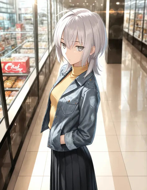 masterpiece, , absurdres, highres, detailed background, high resolution, masterpiece, necessary, detail, best quality, quality, necessary, details, High details, Precise, 8k, indoors,(shopping mall),day lens flare, blurry background, from above, from side,...