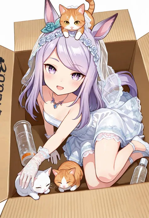 (((chibi))), (masterpiece, best quality, perfect face:1.4), wide angle, mejiro mcqueen\(umamusume\), small breasts, horse ears, horse tail, tail on the lower back, proportional body, proportional,1 girl, beautiful hair, beautiful face, beautiful detailed e...