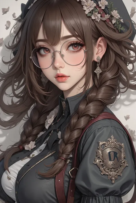 ( Highest Quality, best illustrations,high image quality:1.2), (Horror Fantasy:1.5), (ink and watercolor:1.5),(Ominous Scenery :1.5),(A lot of dust rises:1.5),( Dirt Track :1.5),(wonderful:1.5),(masterpiece:1.5), (Powerful figures:1.1、Big Breasts:1....