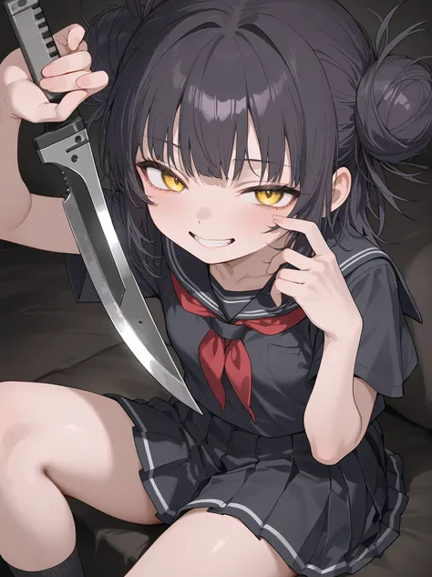 dark atmosphere、survival knife、Bad Smile、Togahimiko、Toga-chan 、