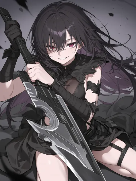 dark atmosphere、survival knife、Bad Smile、Menhera
