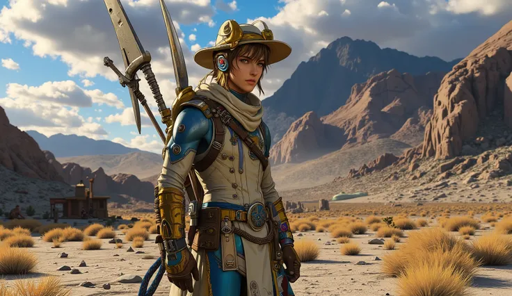 tronggg, Scaramouche (Wanderer) (Genshin Impact) in a desolate, artistic desert landscape (Death Valley, USA / Fictional)**

*   **Emotional Core:** Search for identity, isolation, quiet contemplation, finding beauty in emptiness, the journey of self-disco...
