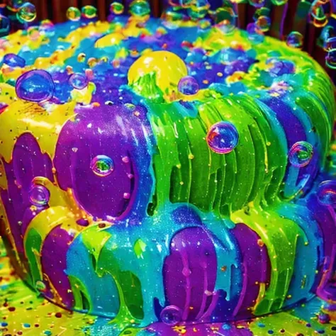 [Base:yayoi_mix-v2.5] Rainbow Slime B-L9