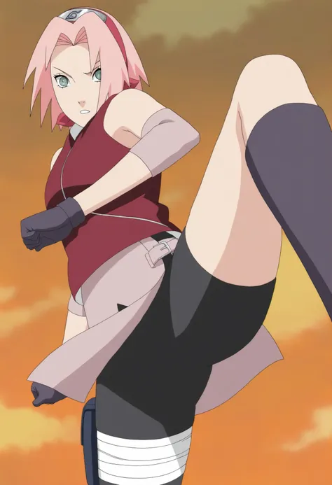 masterpiece, best quality, very detailed, , masterpiece, best quality, eyelashes, (Beautiful Eyes), cowboy shot, anime, Official Illustration, Official anime artwork, anime screencap, anime coloring, masterpiece, best quality, 1girl, solo, sakura haruno\(n...