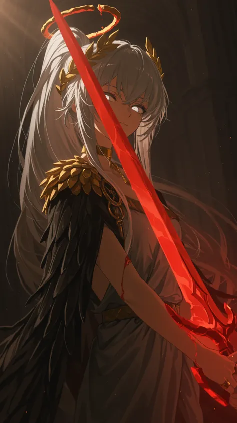 in the style of [inoitoh|yoneyama mai|arknights], god rays, vivid colours, light stream, colour splotches, cinematic shot, , young adult, masterpiece, best quality, amazing quality, very aesthetic, high resolution, ultra-detailed, absurdres, manwha, webtoo...