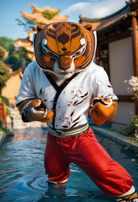 Tigress from Kung Fu Panda in a Dre amWorks