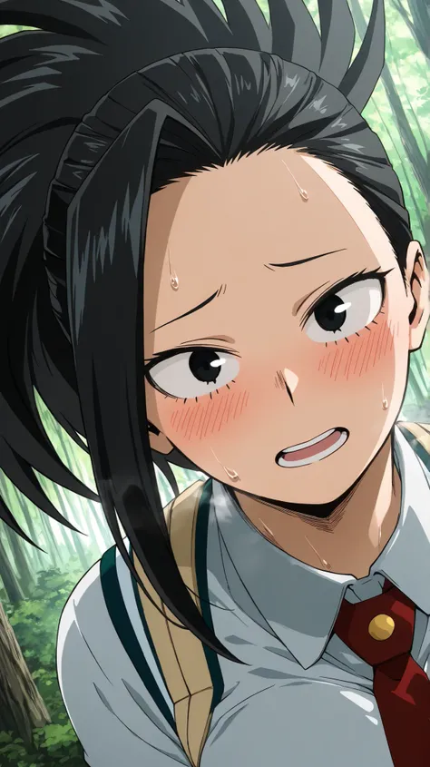 yaoyorozu momo,my hero academia
High quality ,  best quality , masterpiece,  High Resolution , detailed face( LoRA: yaoyorozu),anatomically correct, detailed hair Style( LoRA: yaoyorozu),anime Coloring
solo, 1 girl
, long hair, bangs, asymmetrical bangs ,b...