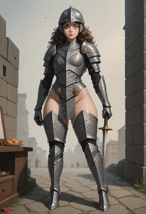 European woman, (((wide hips))), 8k, absurd res, ((wide eyes)), flawless face, 1girl, natural body, ((super wide hips)), full body image, solo, masterpiece, highly detailed, flawless eyes, expressive detailed eyes, pale skin, wide eyed, detailed pupils, re...
