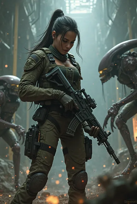Alien fighter