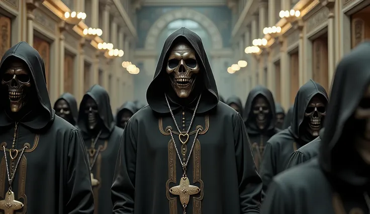FRESHIDEAS ghost,cardinal Copia from the band Ghost BC using an army of nameless ghouls to ********* the real pope in the Vatican,