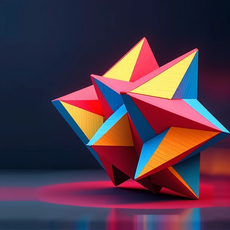 Geometry Model、Oil Eke Art、colorful、Artwork、COOL JAPAN