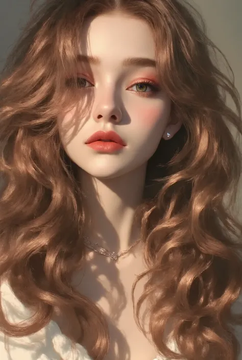 highest quality、Perfect Face、Perfect Style、perfect body、Sunburn、beautiful lady、mature、long curly layer brown hair、Swept-back hair、full body, sexly 、charming、healthy、of the highest quality、8K、
a beautiful lady in dress posing, in the style of liam sharp, 32...