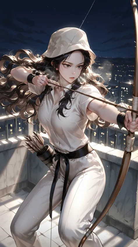 very aesthetic, 걸작, 고해상도, 8k 해상도, high contrast, (semi-realistic), newest, koreanai, best_quality, finely_detailed_eyes_and_detailed_face, (1 girl), meduim_hair, wavy_hair,(no bangs, forehead exposed), humongous_breasts, sagging_breasts, muscular, skinny, ...
